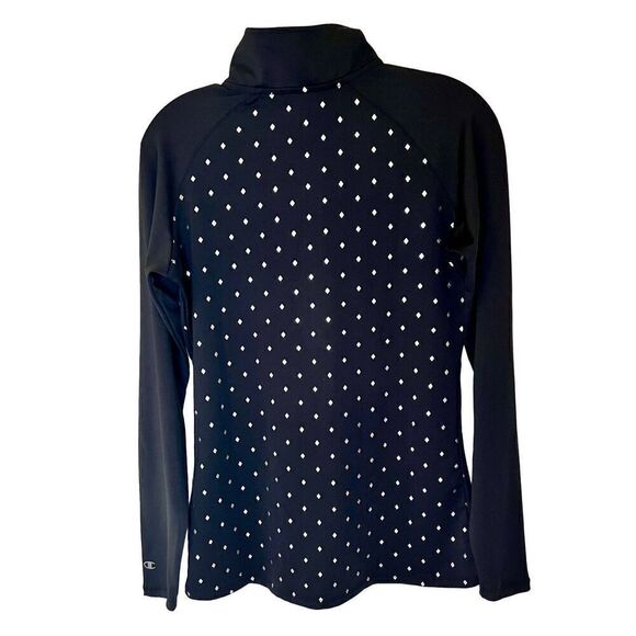 Champion NCAA Women's Classic Workout Half Zip Jacket VA Tech Hokies Sz M - Picture 2 of 6